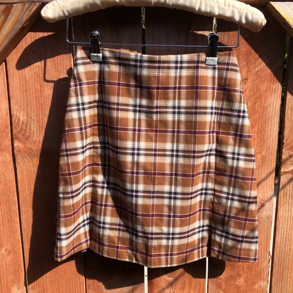 Plad skirt🧡